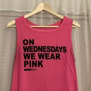 Mean Girls quote tank top